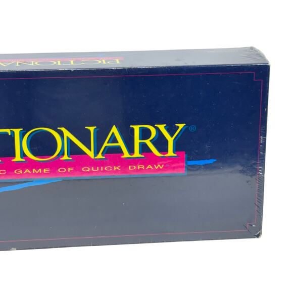 Pictionary Board Game Updated for the 90’s New Sealed Vintage Edition - Picture 3 of 9
